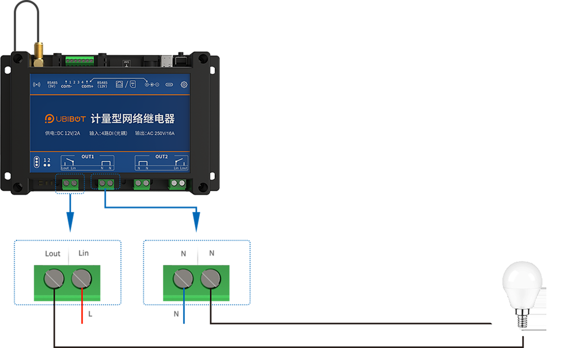 Output-wiring
