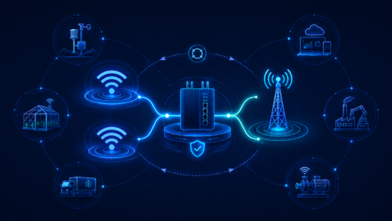 双频 Wi-Fi+4G 双模：物联网冗余通信设计