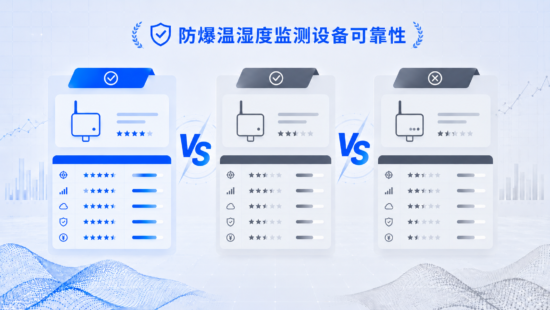 轻松连 VS 威盟士 VS 建大仁科：防爆温湿度监测设备谁更安全可靠？