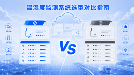 轻松连和建大仁科哪个好？温湿度监测系统选型对比指南