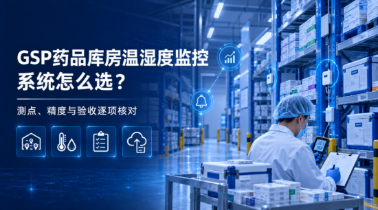 GSP药品库房温湿度监控系统怎么选？测点、精度与验收逐项核对