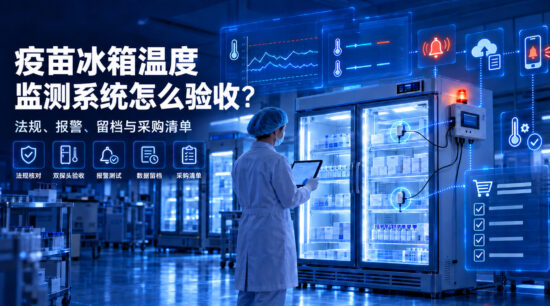 疫苗冰箱温度监测系统怎么验收？法规、报警、留档与采购清单